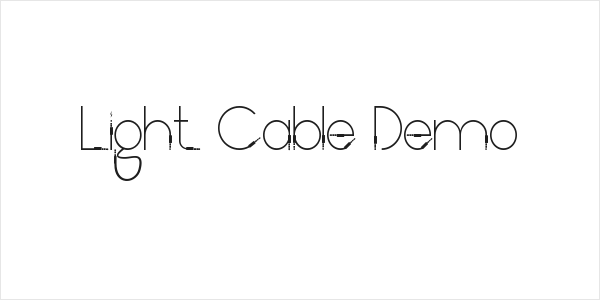 Light Cable Demo Logo