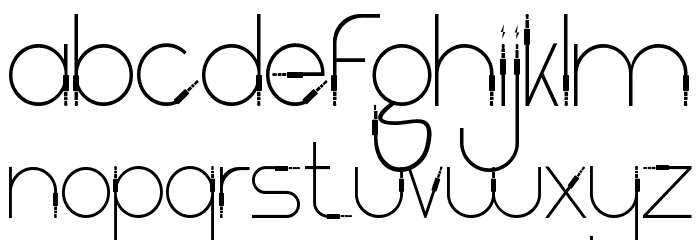 Light Cable Demo Font LOWERCASE