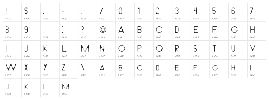 Light From Behind Character Map