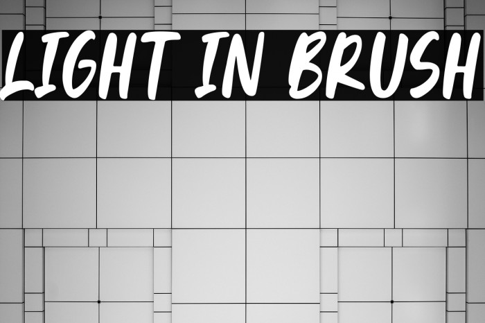 Light In Brush Example 2