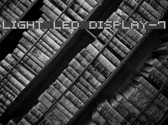 Light LED Display-7 Example 1