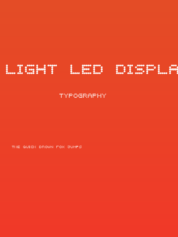 Light LED Display-7 Poster