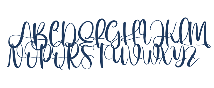 Light Moon Uppercase
