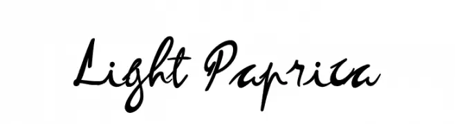 Light Paprica  لخطوط تنزيل
