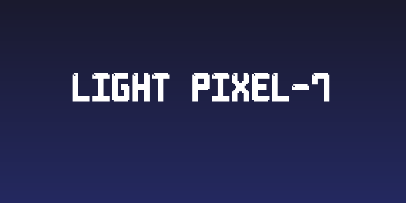 Light Pixel-7 Social Header