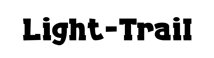 Light-Trail  font caratteri gratis