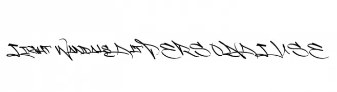 Light Wandals Alt PERSONAL USE  Fuentes Gratis Descargar