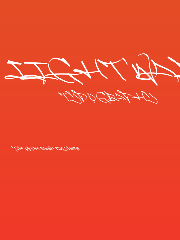 Light Wandals Alt PERSONAL USE Poster