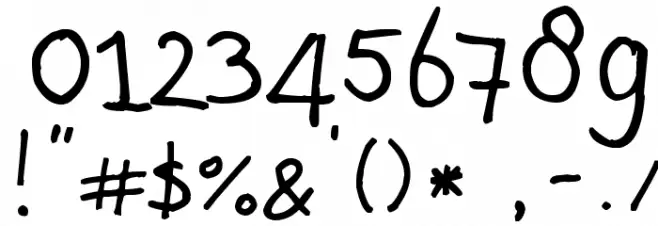 Light at the end Font OTHER CHARS