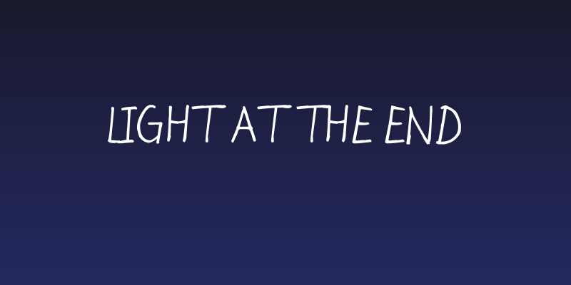 Light at the end Social Header