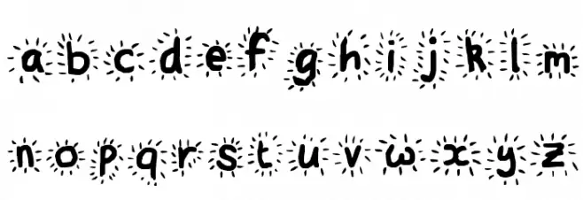 Light it up like its dynamite 字体 小写