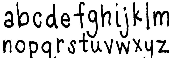 Light of the World Font LOWERCASE