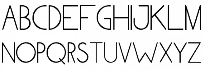 Light tfb 字体 大写