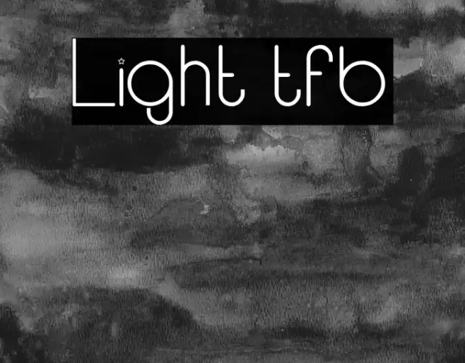 Light tfb Example 1