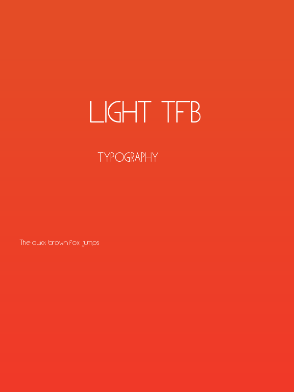 Light tfb Poster