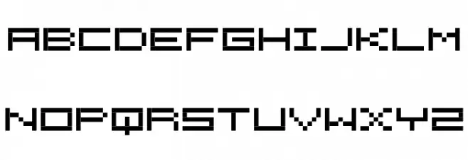 Light Schriftart Groß