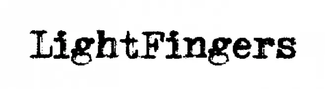 LightFingers  Fuentes Gratis Descargar