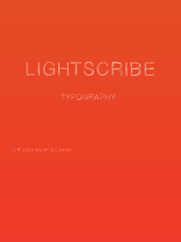 LightScribe Poster