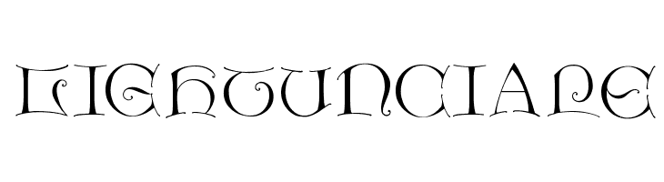 LightUnciale Font