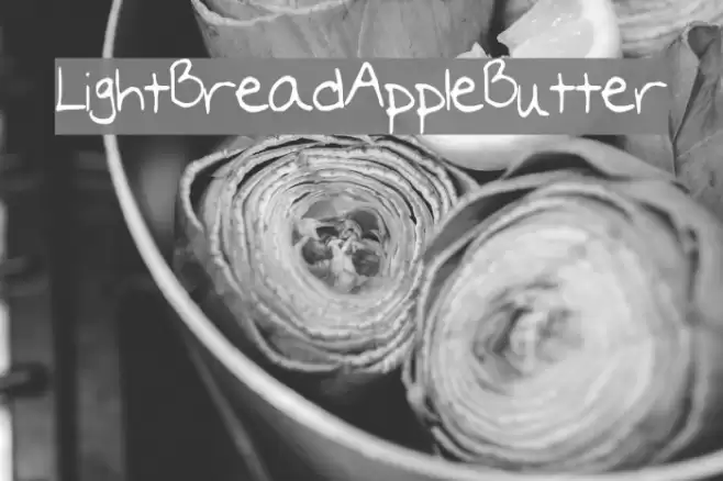 Light_Bread__Apple_Butter Fuentes examples