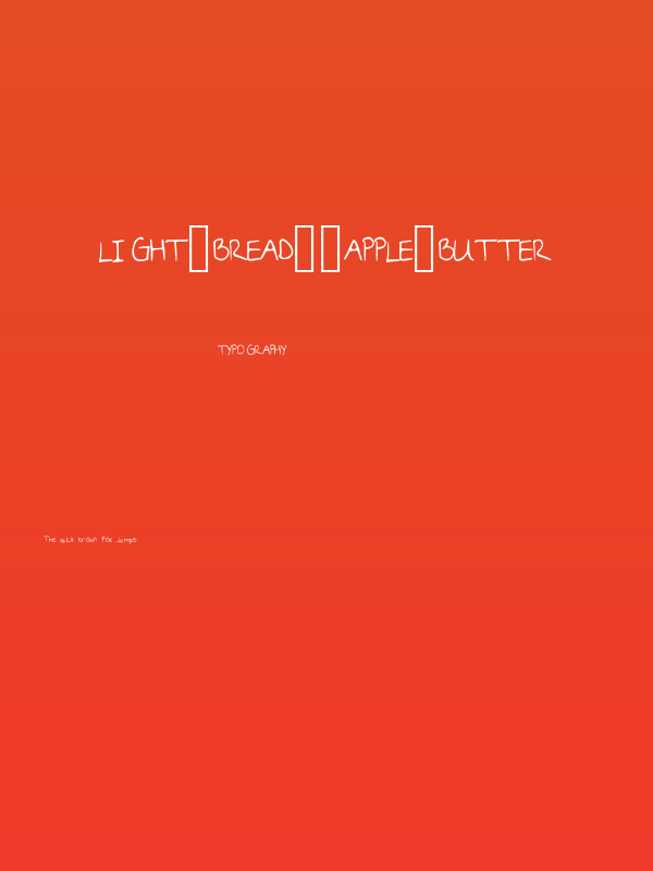 Light_Bread__Apple_Butter Poster