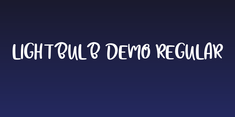 Lightbulb Demo Regular Social Header