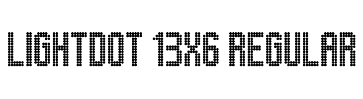 Lightdot 13x6 Regular Polices