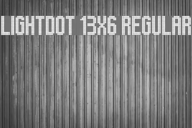 Lightdot 13x6 Regular Polices examples