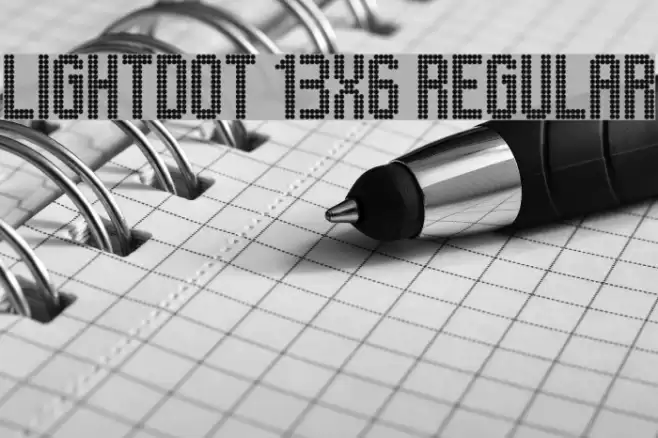 Lightdot 13x6 Regular Polices examples