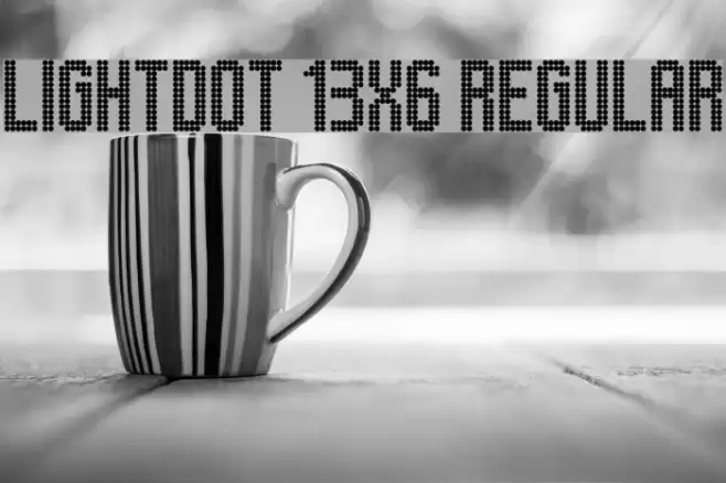 Lightdot 13x6 Regular Polices examples