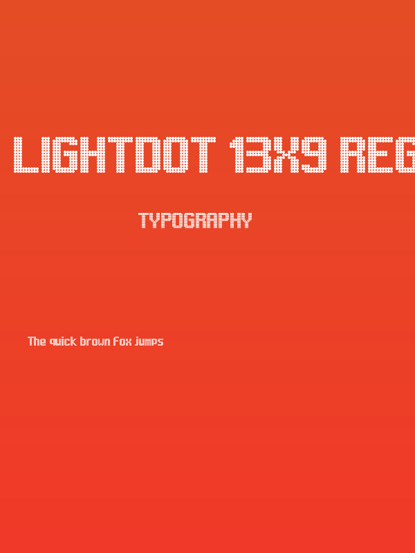 Lightdot 13x9 Regular Poster