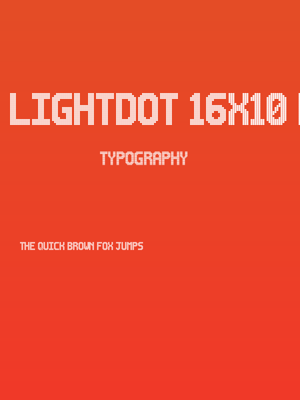 Lightdot 16x10 Regular Poster