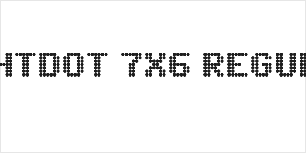 Lightdot 7x6 Regular Logo