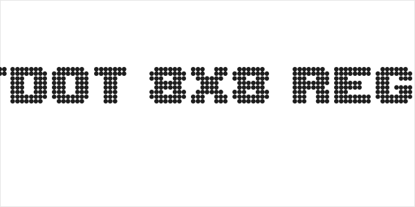 Lightdot 8x8 Regular Logo