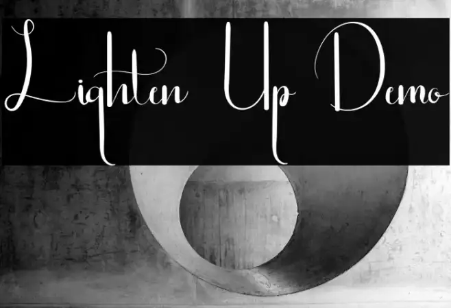 Lighten Up Demo Example 3
