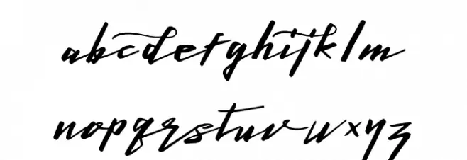 LighteningFreeFont Fuentes MINÚSCULAS