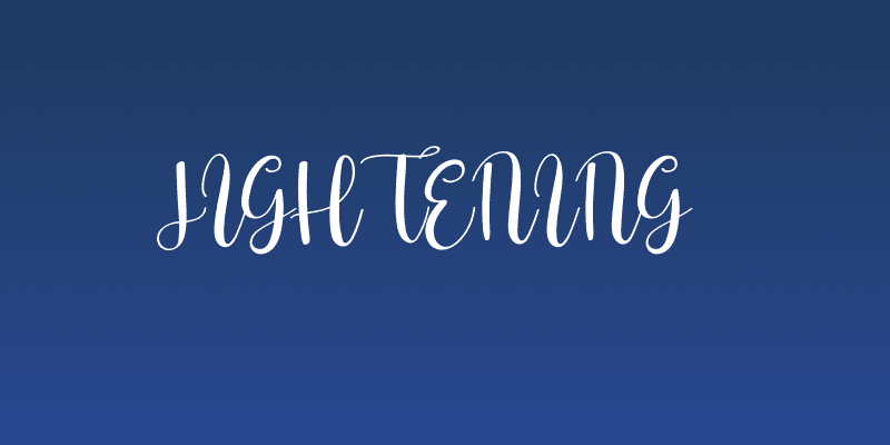 Lightening Social Header