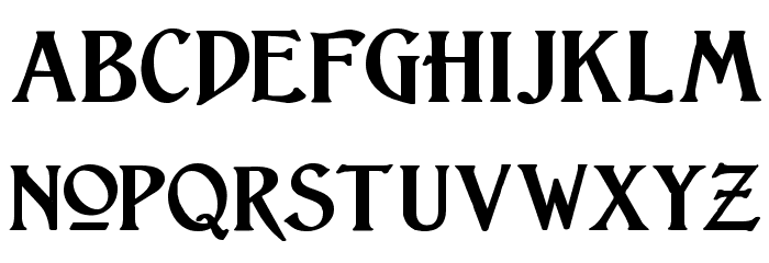 Lightfoot Bold Font LOWERCASE