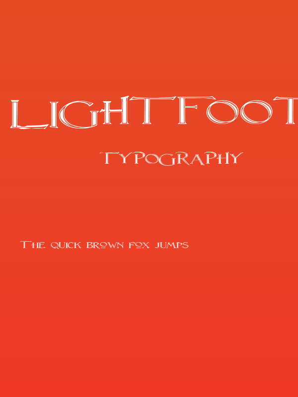 Lightfoot Fluted Extra-expanded Regular Poster