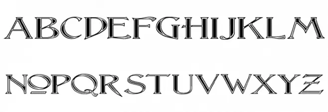 Lightfoot Fluted Extra-expanded Regular Fuentes MINÚSCULAS