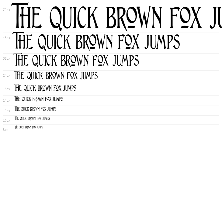 Lightfoot Narrow Extra-condensed Regular Waterfall