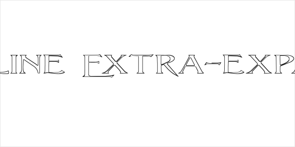 Lightfoot Outline Extra-expanded Regular Logo