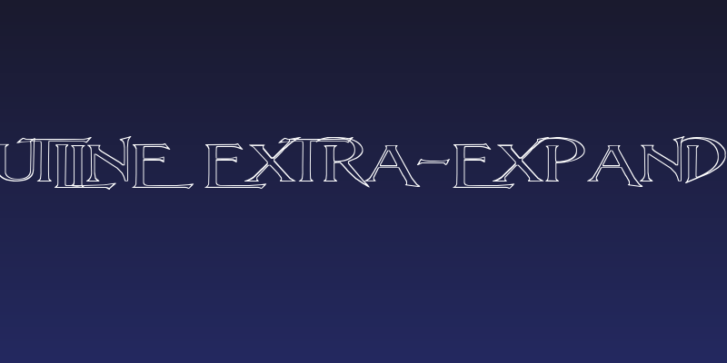 Lightfoot Outline Extra-expanded Regular Social Header