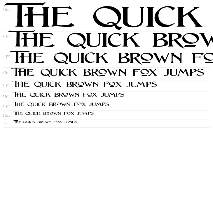 Lightfoot Wide Expanded Regular Waterfall