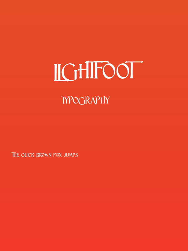 Lightfoot Poster