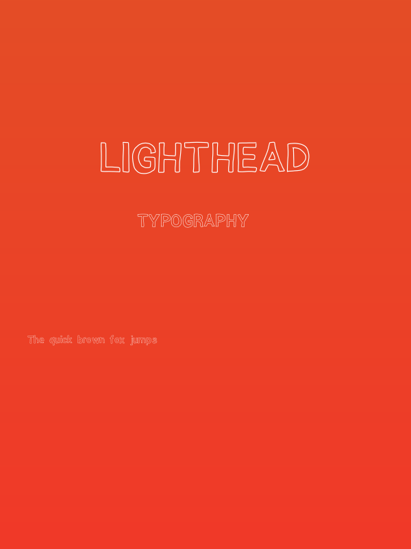 Lighthead Poster