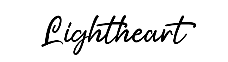 Lightheart Font