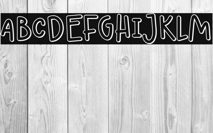 Lighthearted Pleasure Shadow Font examples