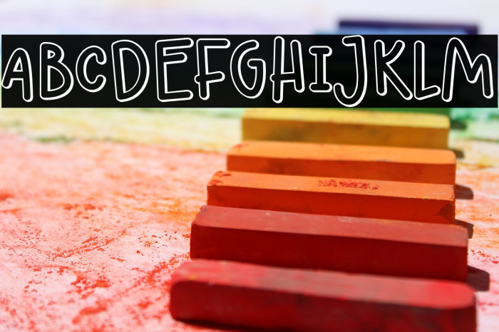 Lighthearted Pleasure Shadow Font examples