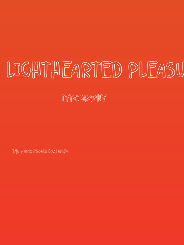 Lighthearted Pleasure Shadow Poster